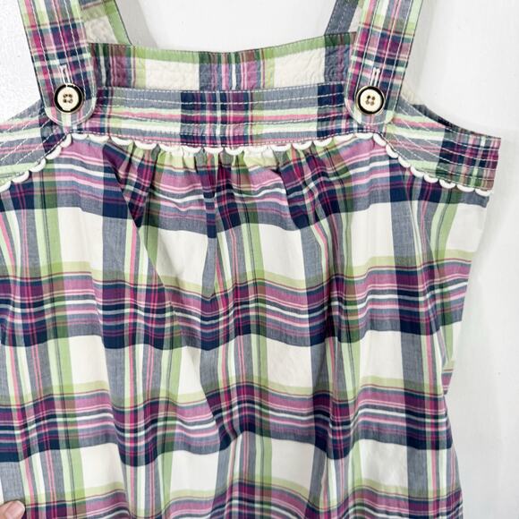 Juicy Couture Y2K McBling Colorful Jumper Mini Dress Plaid Pastel 4 Oughts Rave - Picture 8 of 15